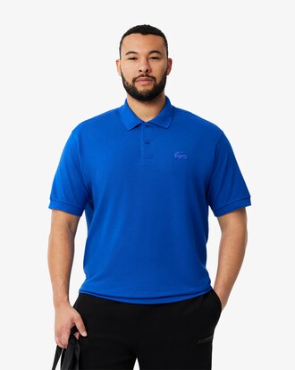 Polo con insignia L.12.12 de corte clásico