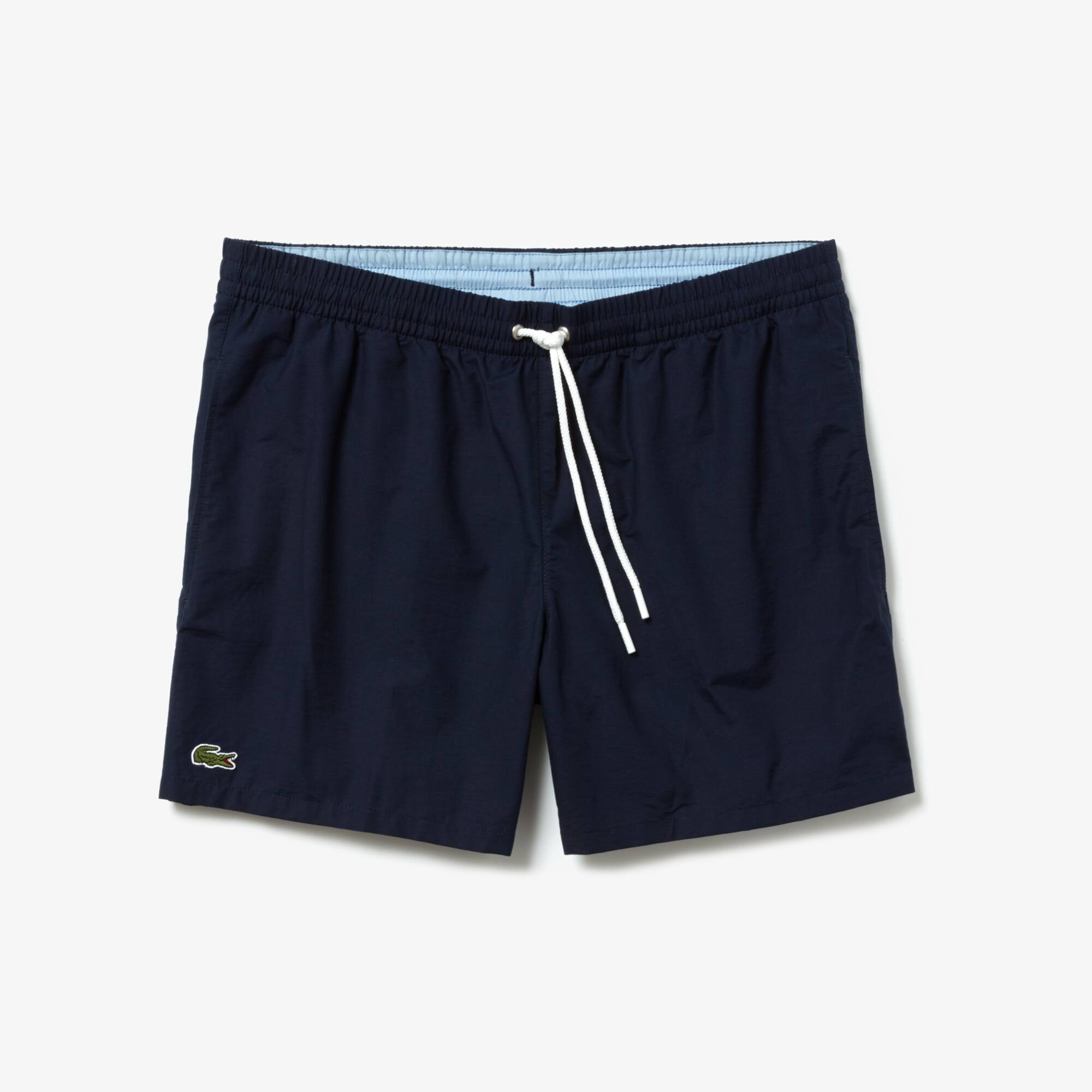 lacoste taffeta swim shorts