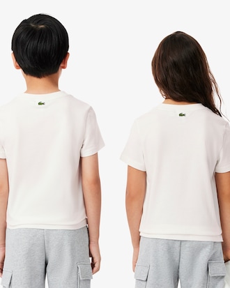 Kids' Signature Print Cotton T-Shirt
