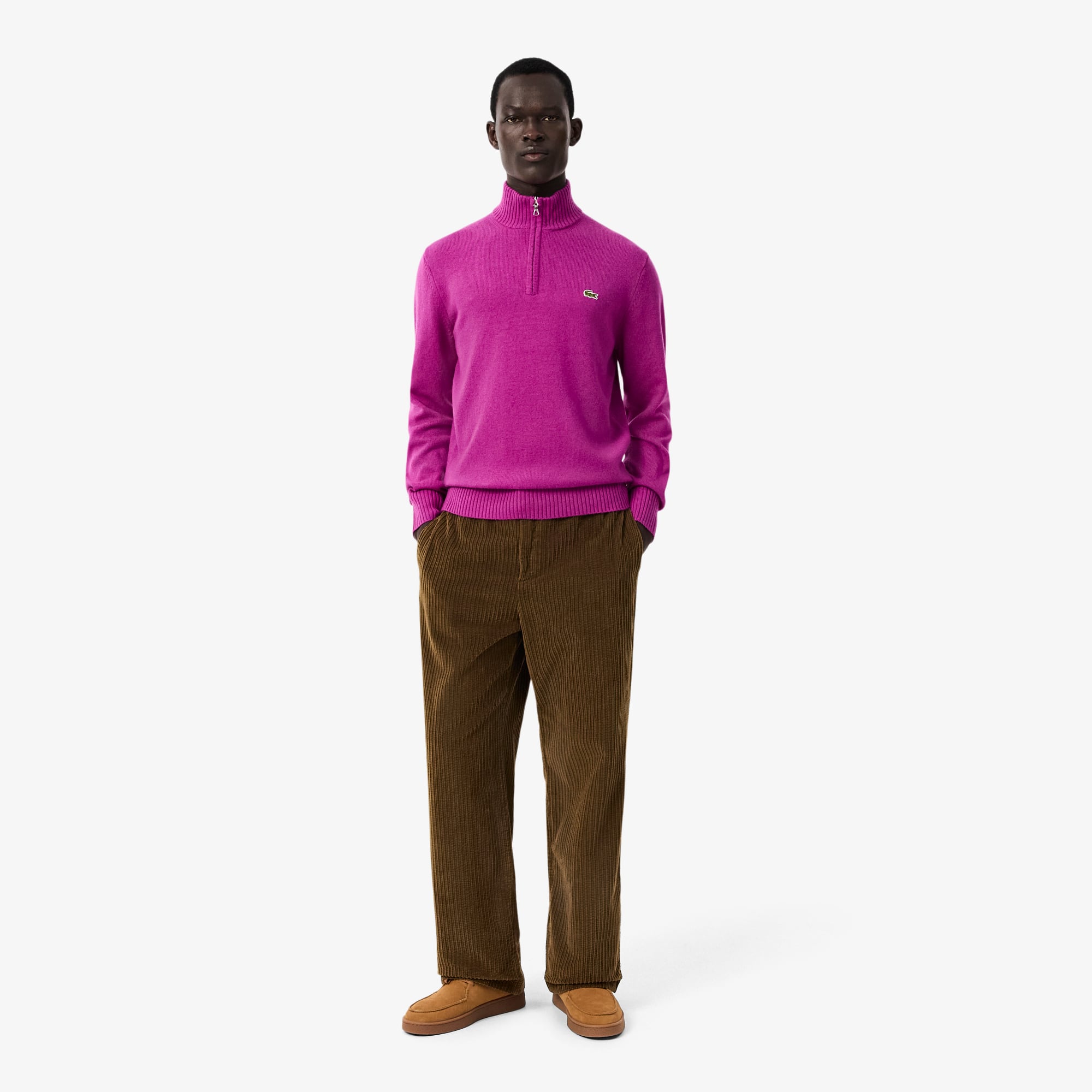 Loose Fit Corduroy Pants