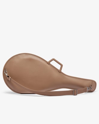 Runway Grain Leather Racket Bag