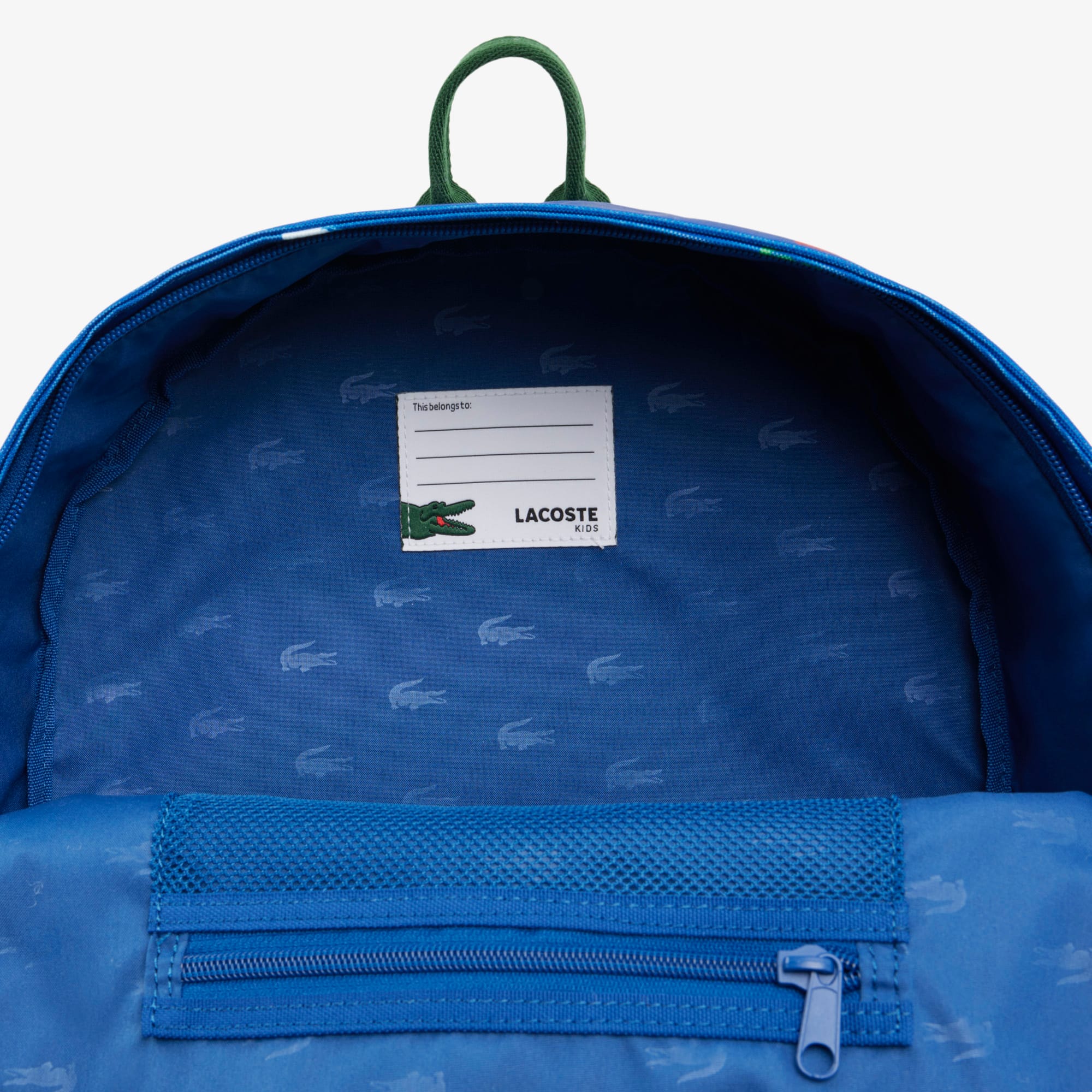 Unisex Crocodile Printed Backpack
