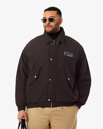 Men's Water-Repellent Aviator Badge Jacket