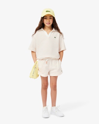 Kids' Striped Terry Shorts