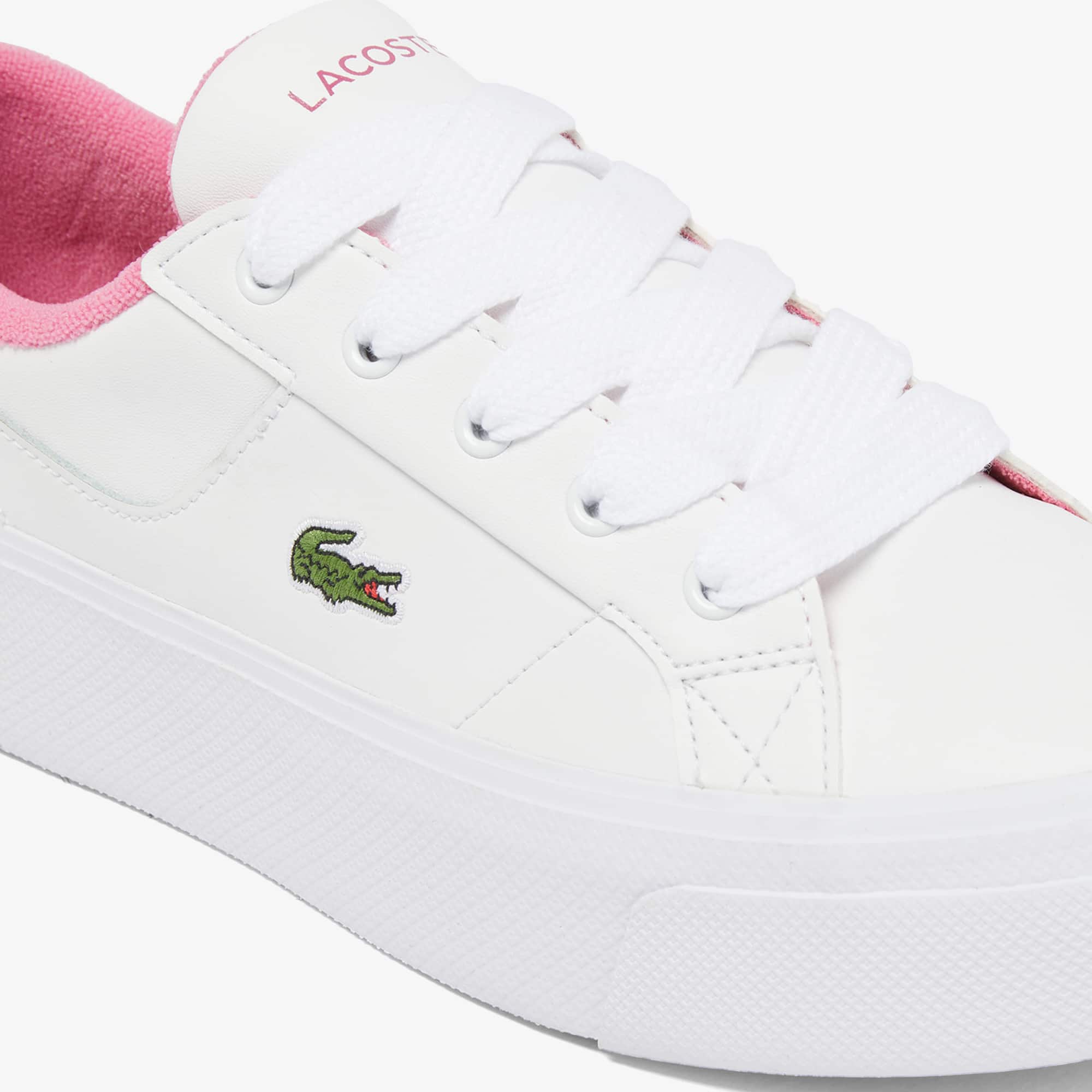 ☆送料無料☆ LACOSTE Ziane Platform Sneakers ☆ Lacoste Ziane Platform Sneakers In White | ASOS