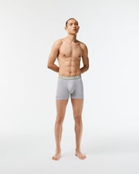 Men's Logo Print Jersey Boxer Briefs 3-Pack
