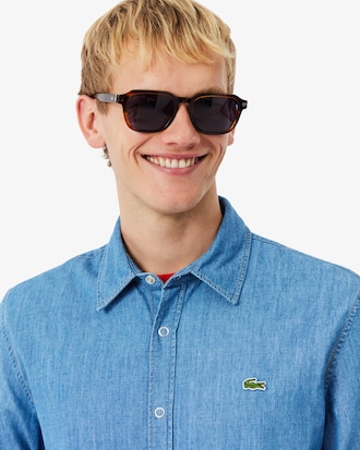 Men's Regular Fit Lightweight Denim Shirt
