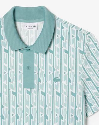 Men's Two-Tone Printed Lacoste Movement Polo