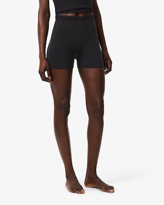 High Waist Microfiber Cycle Shorts