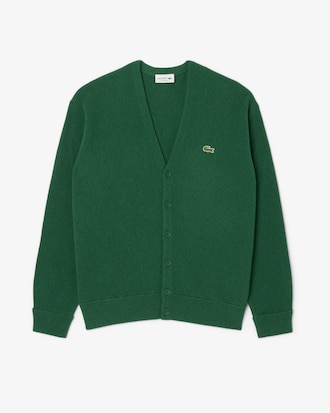 Men's Relaxed Fit Wool Cardigan