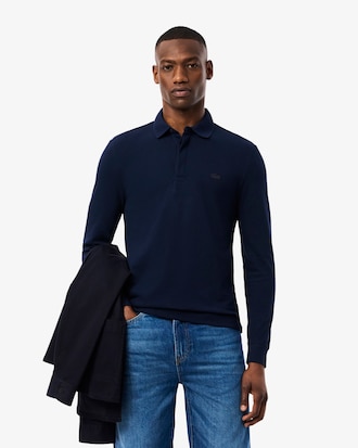 Polo de Piqué Stretch Paris con Corte Regular para Hombre
