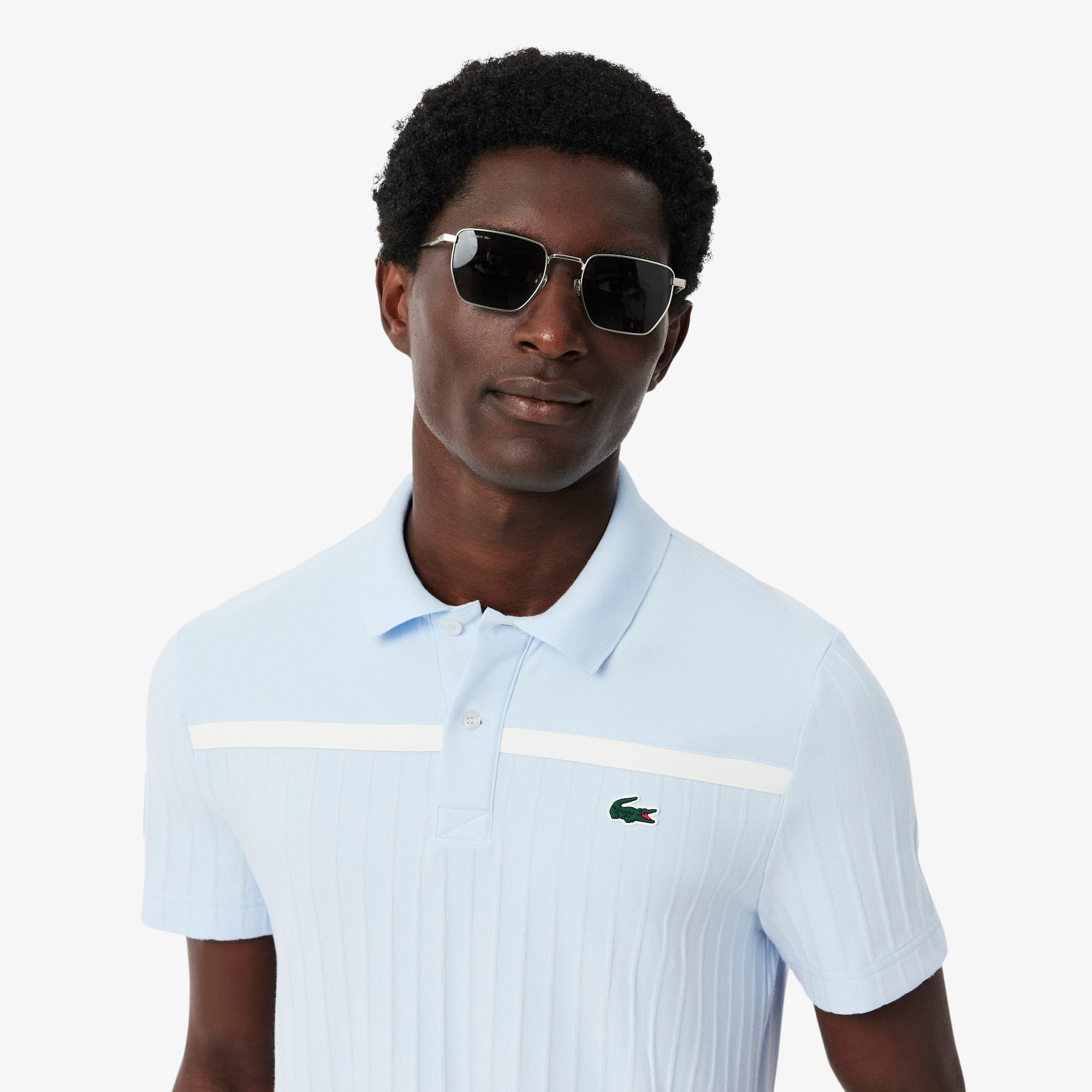 Men's Ultra Dry Badge Accent Tennis Heritage Polo - Polo Shirts