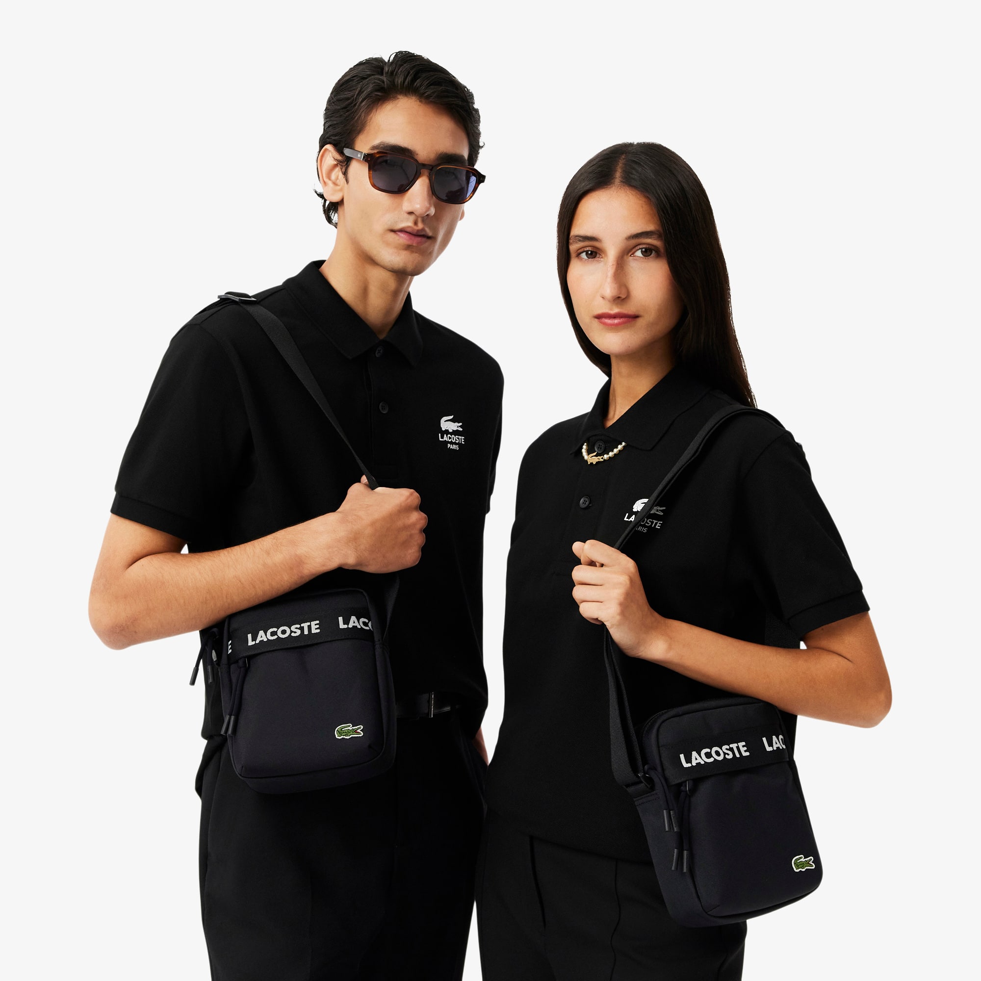 【LACOSTE】ロゴ Neocroc クロスボディバッグ Amazon.com: Lacoste Unisex Neocroc Crossbody Bag, Black, One