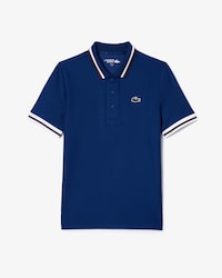 Women's UV Protect Stripe Collar Tennis Polo
