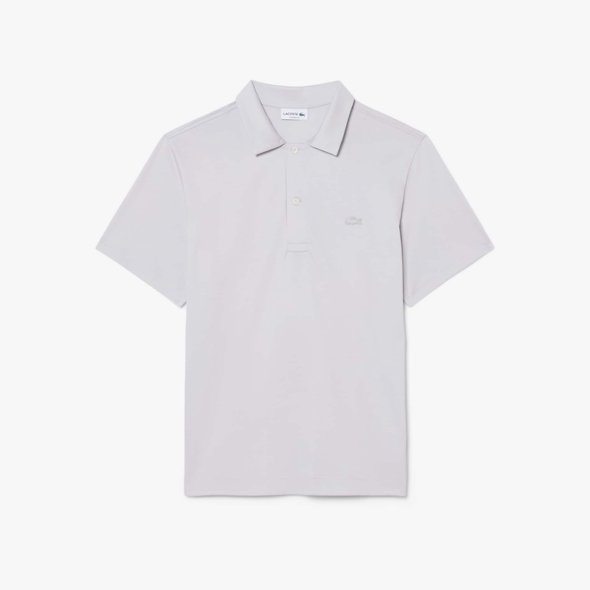 Men's Paris Classic Fit Open Neck Embroidered Polo - Men's