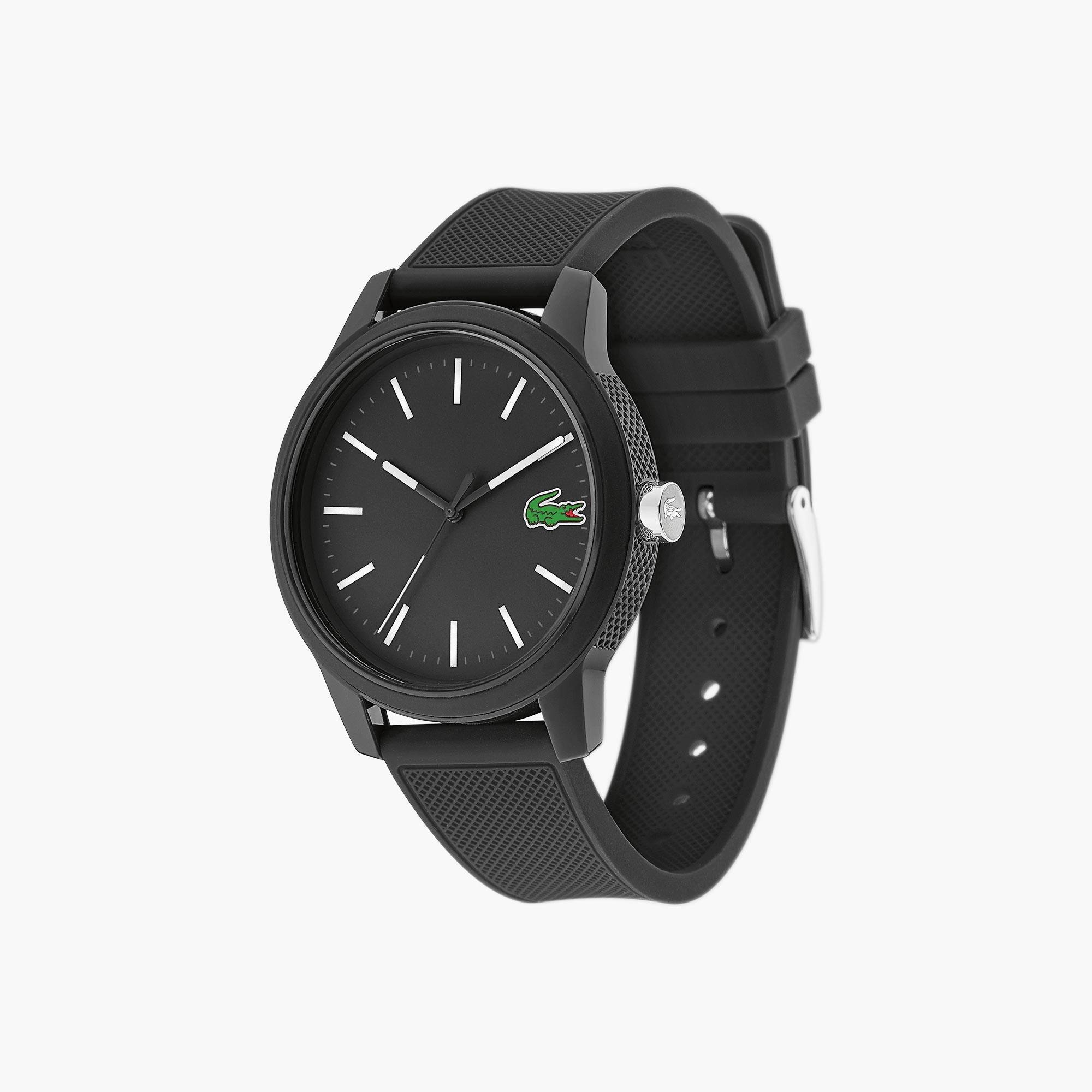 black lacoste watch