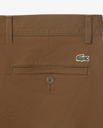 Slim Fit Cotton Chino Pants