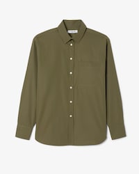 Women's Oversized Cotton Button Down Shirt