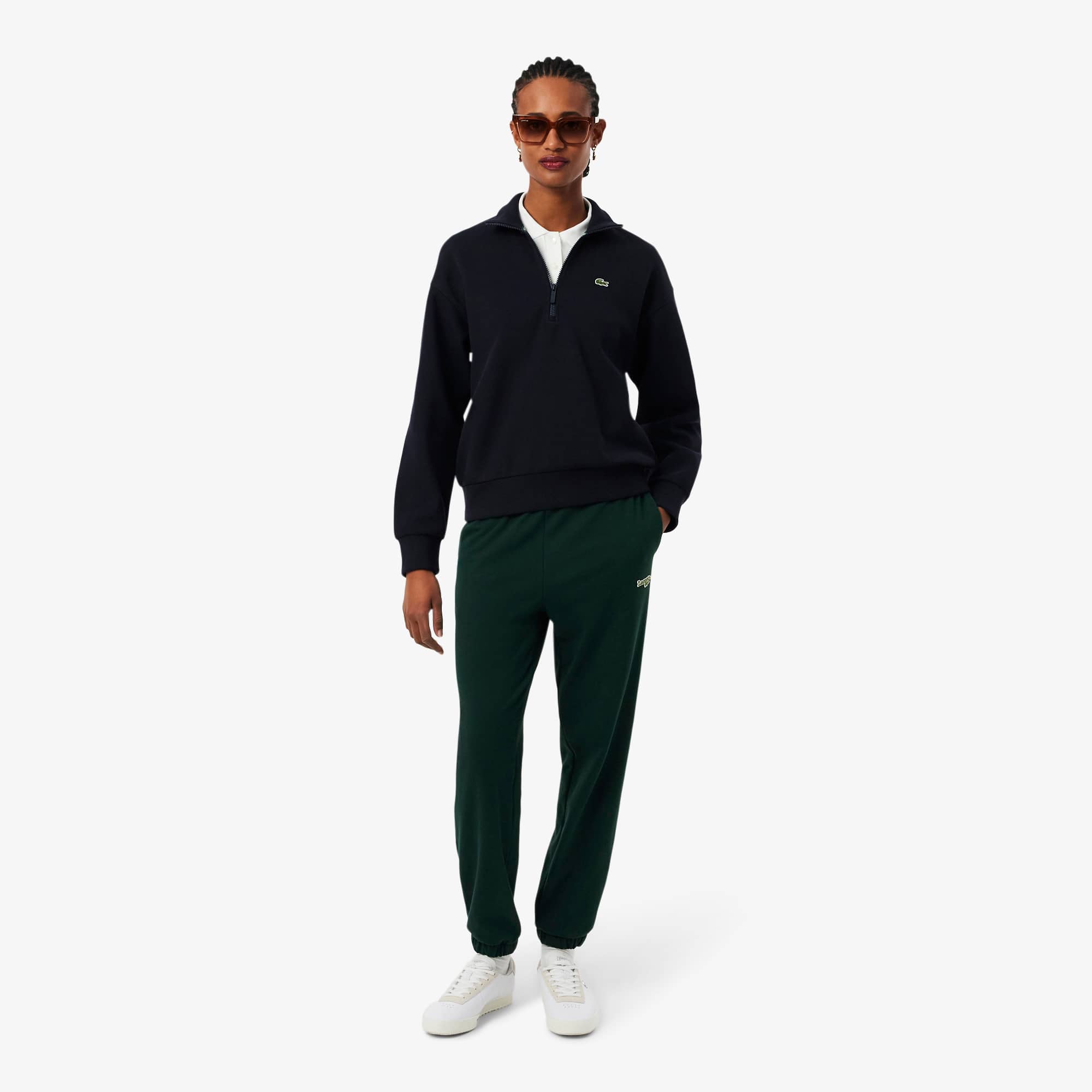 Lacoste Women's Straight Fit Logo Sweatpants