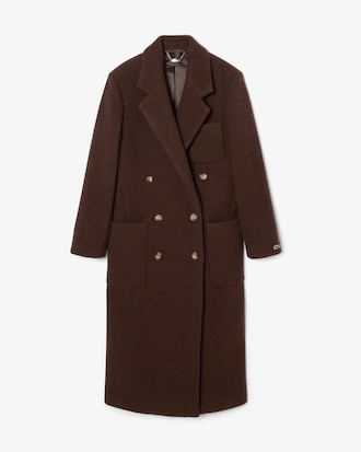Women's Double-Breasted Wool Coat