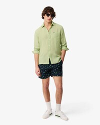 Men's Regular Fit Linen Shirt