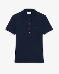 Polo de Mini Piqu&eacute; El&aacute;stico L.12.D de Corte Slim para Mujer