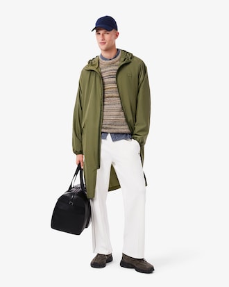 Men's Long Water-Repellent Parka