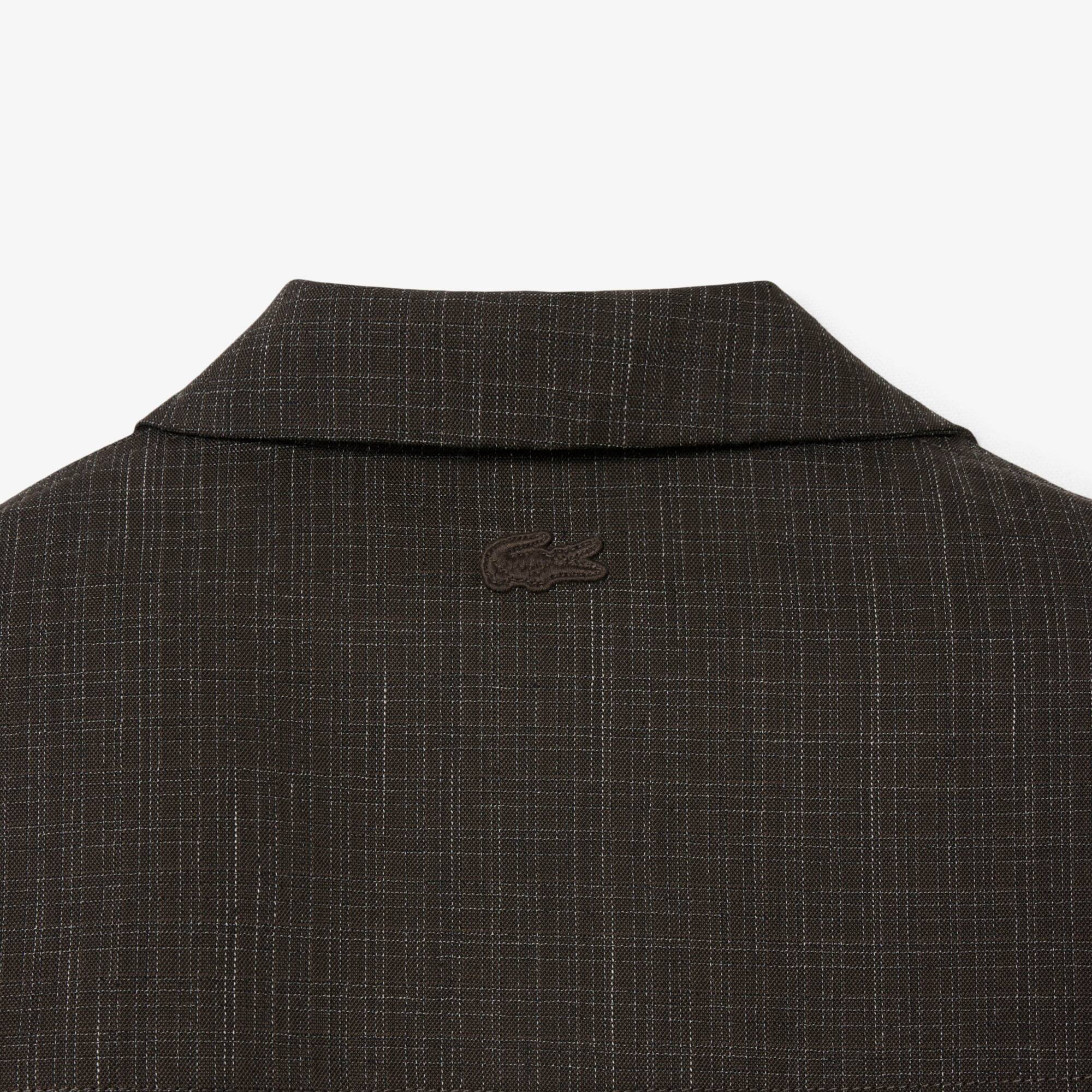 Runway Printed Wool Overshirt