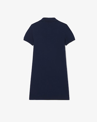 Girls' Piqué Polo Dress