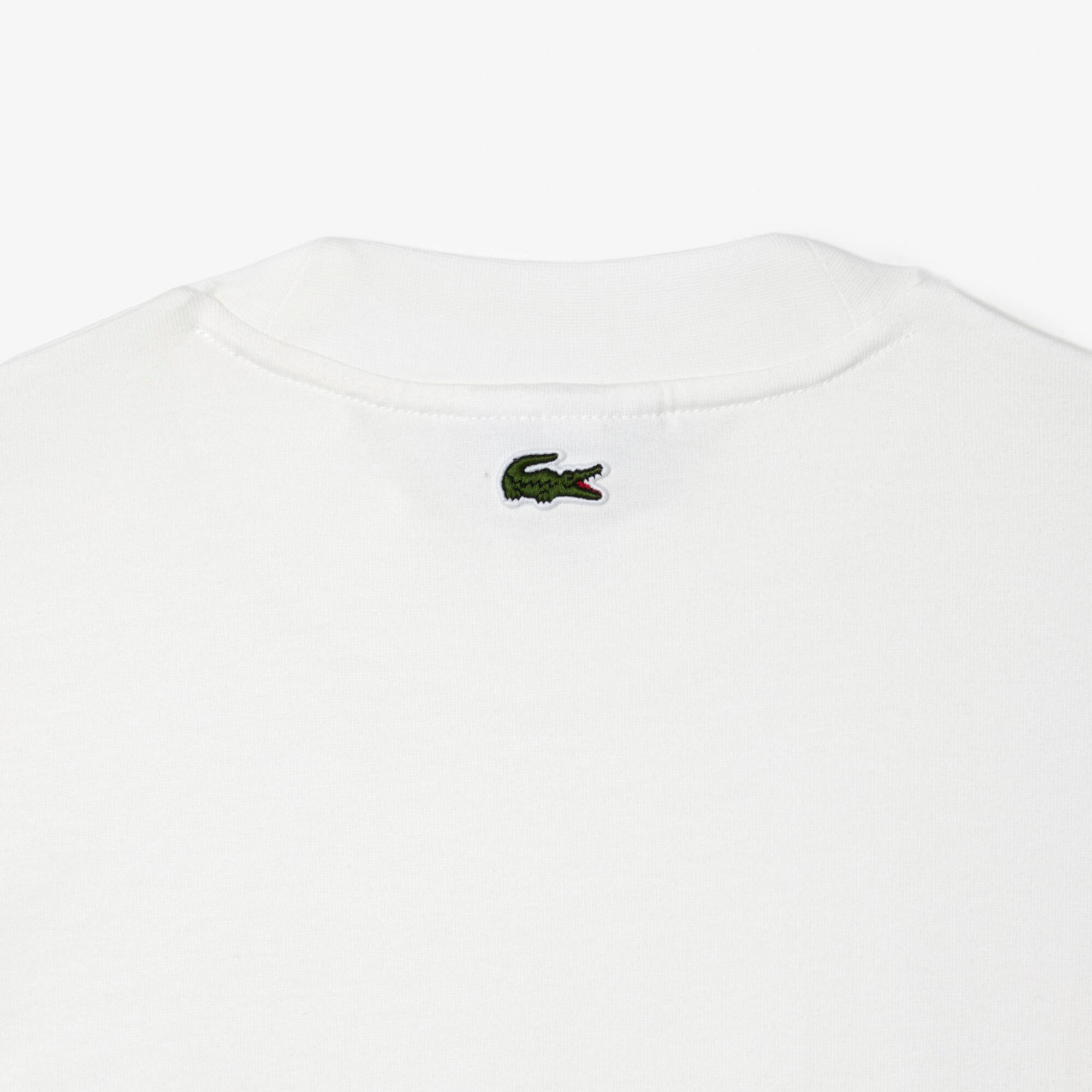 Men's Embroidered Loose Fit Cotton T-Shirt - T-shirts - New Men's Embroidered Loose Fit Cotton T-Shirt - T-shirts - New