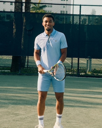 Men's Ultra Dry Printed Slim Fit Tennis Polo