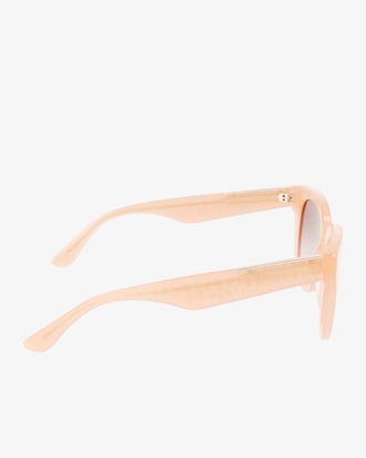 Croco Skin Oval Acetate Glasses