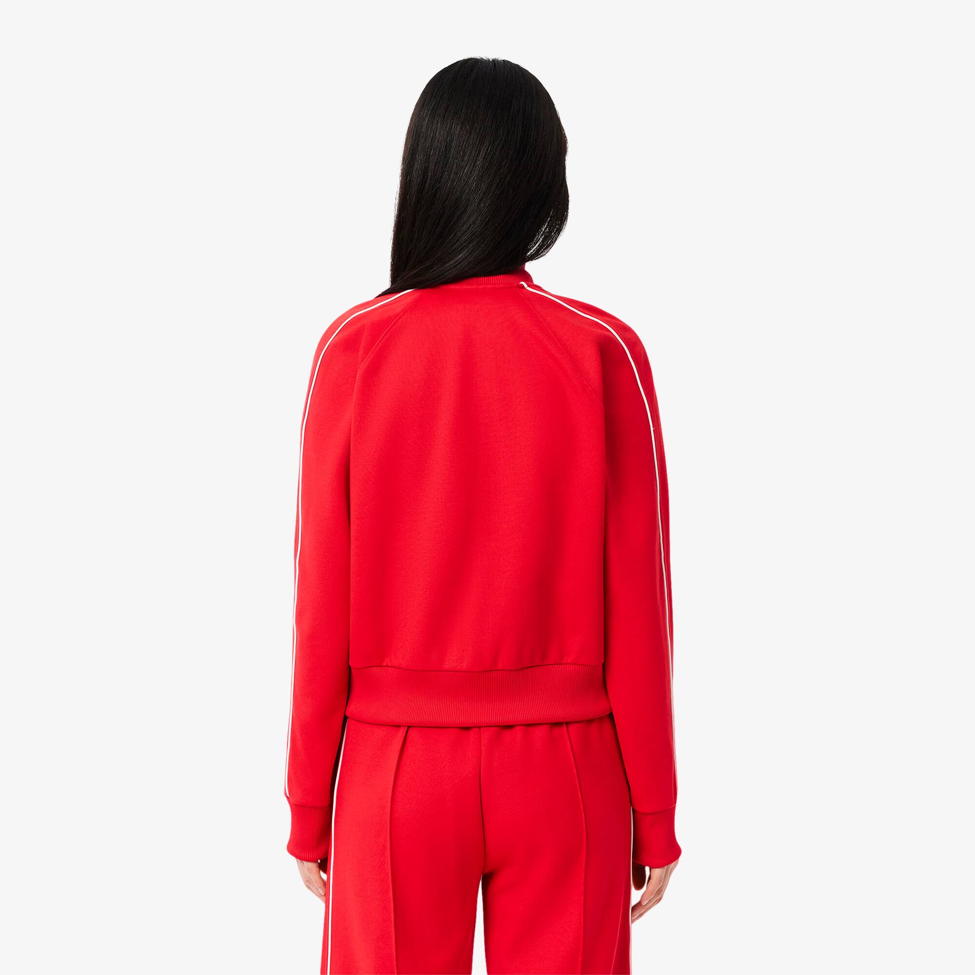 Women's Paris Zip-Up Piqué Sweatshirt - Sweaters & Sweatshirts