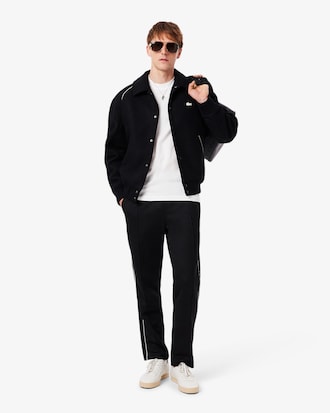 Men's Ribbed Neck Petit Piqu&eacute; T-Shirt