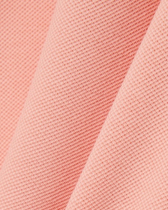 T-shirt en piqu&eacute; stretch &agrave; col ray&eacute;