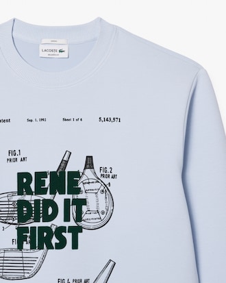 Sudadera Relaxed Fit Con Motivos De Piqu&eacute;