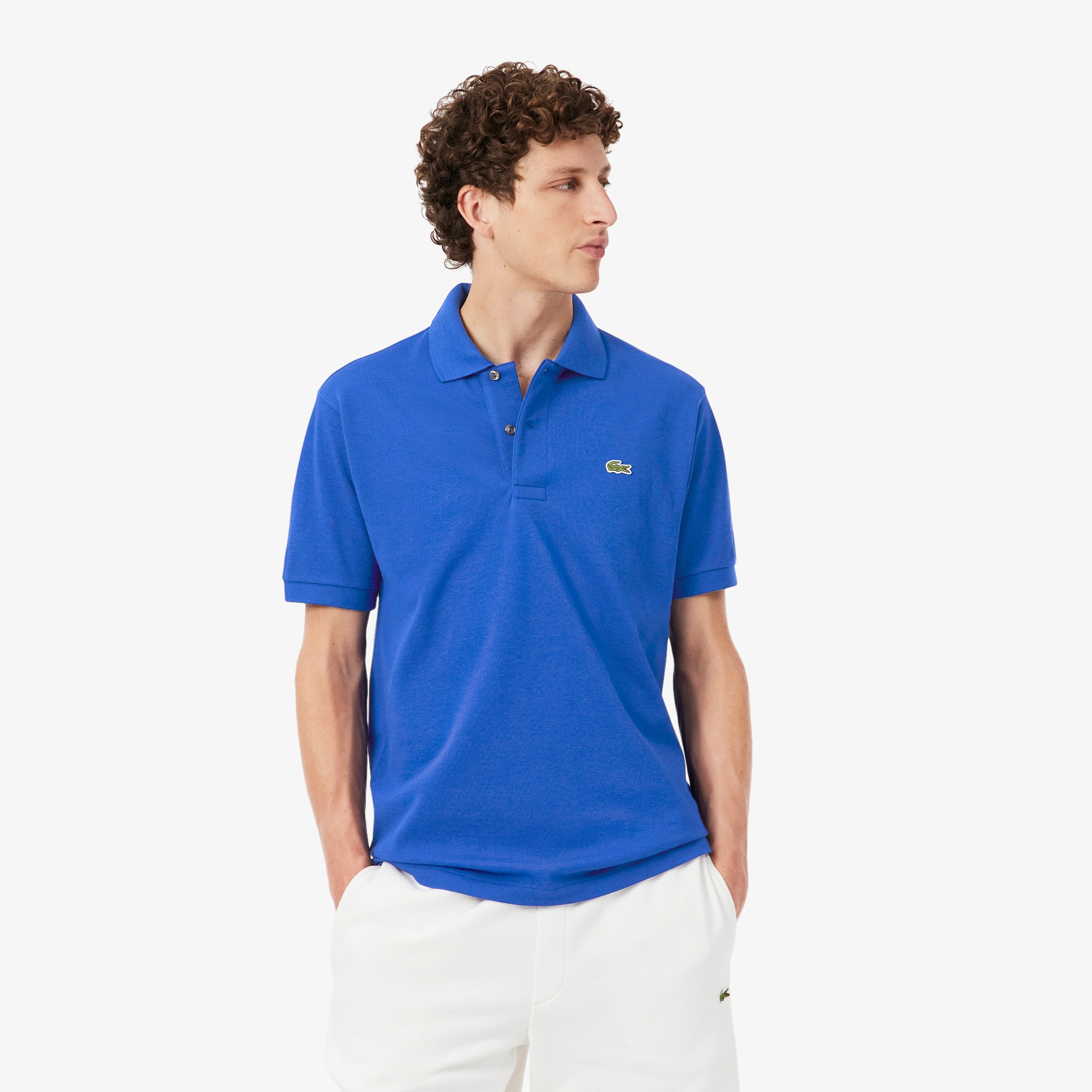 Men's Classic Fit L.12.12 Heathered Polo