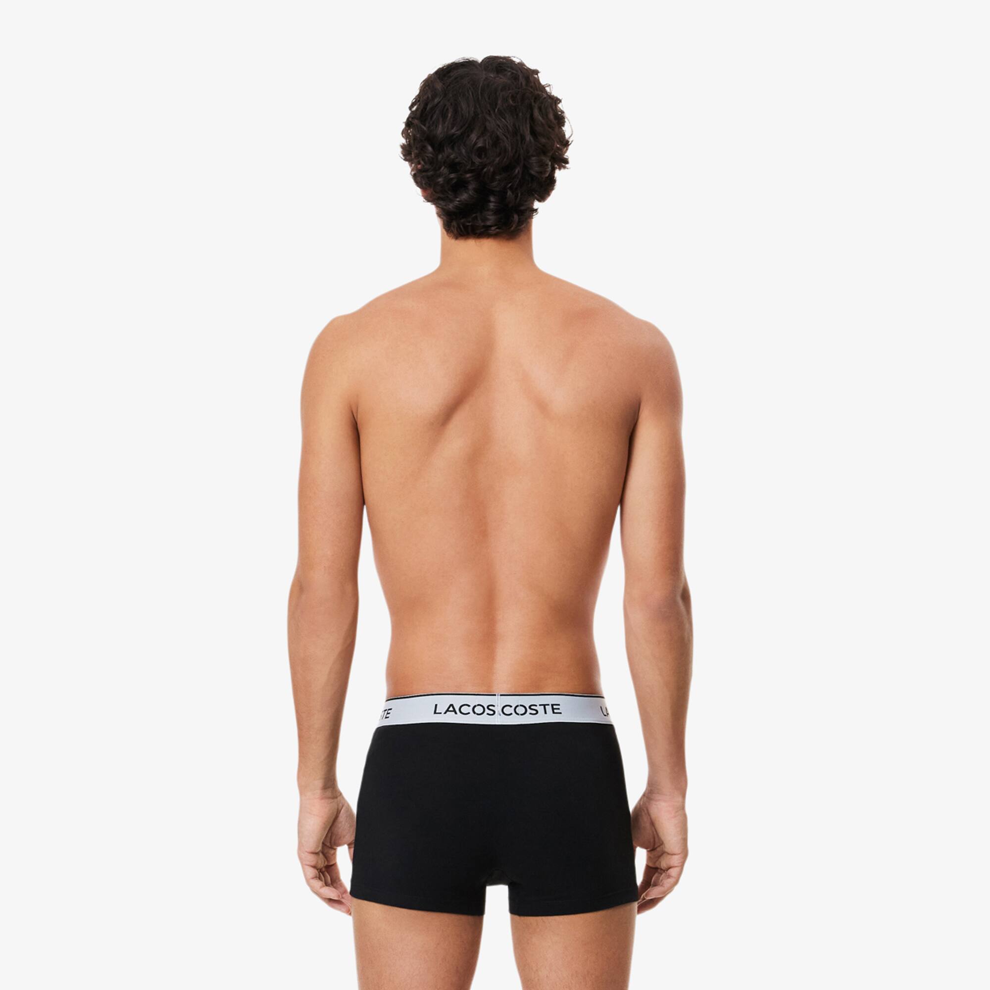 Men's 3-Pack Cotton Trunks - Men's Collection - New In 2026 | Lacoste
