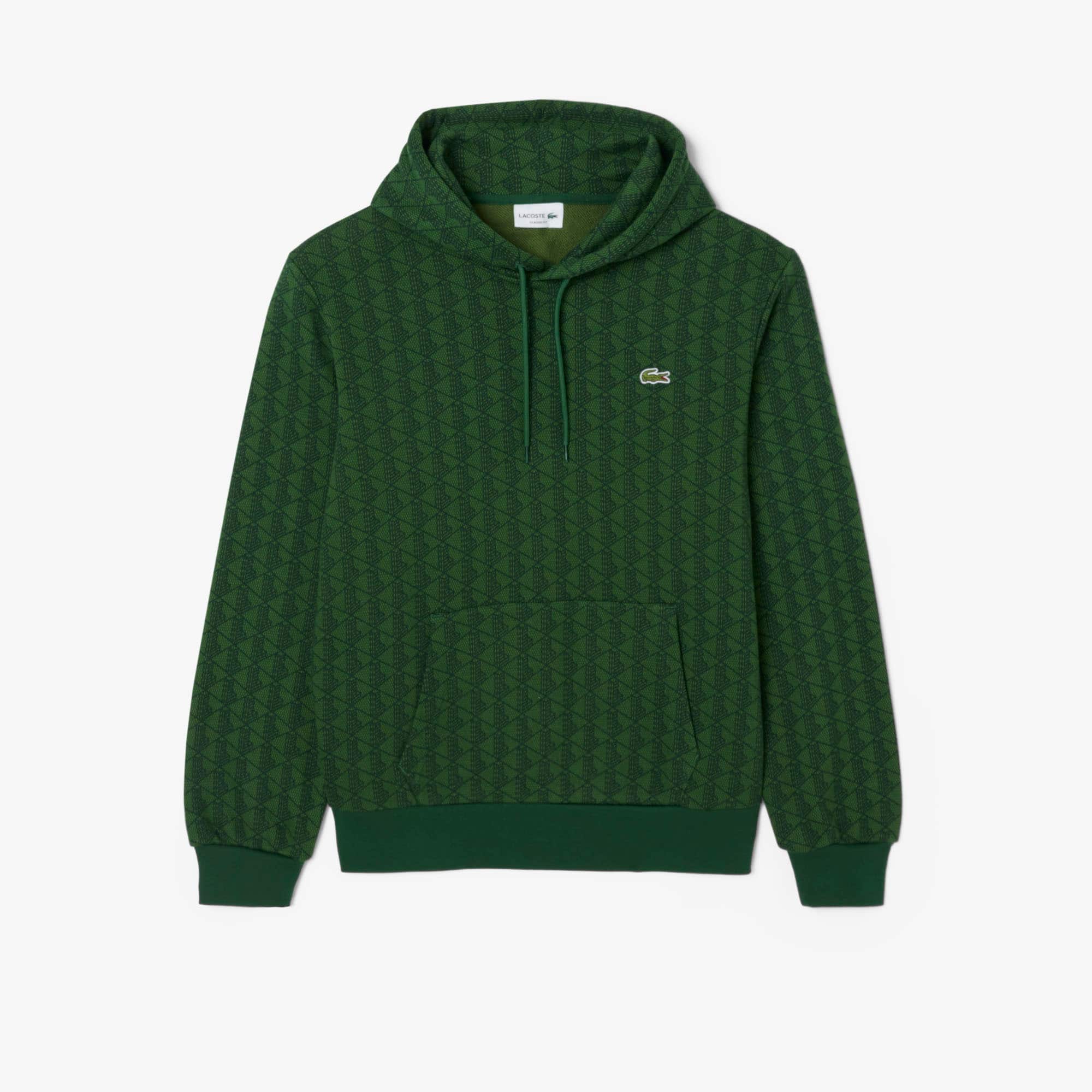 Men's Monogram Fleece Hoodie - Sweaters & Sweatshirts - New In