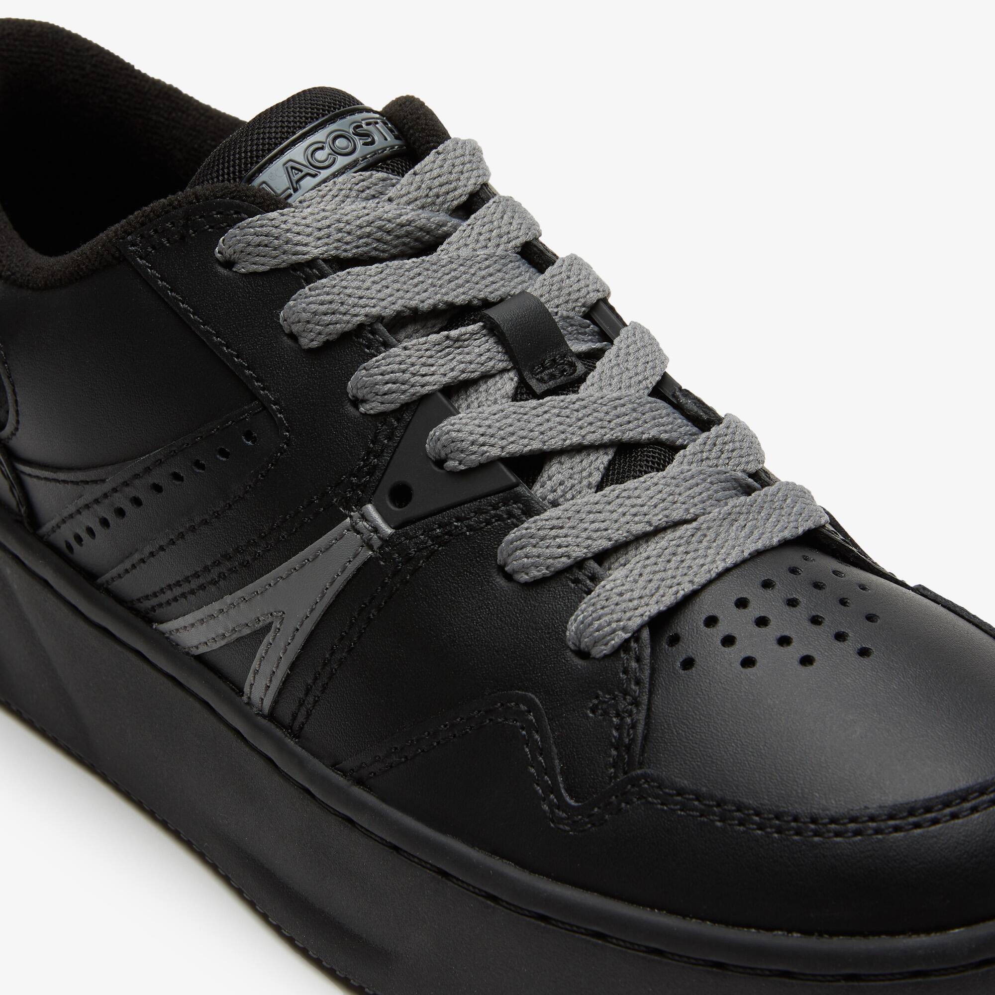 新品未使用‼️タグ付‼️LACOSTE exclusive edition ブラック Children's Jump Serve Lace Sneakers - Baby & Kids Shoes