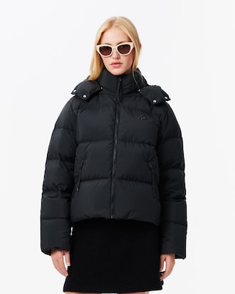 Women's Relaxed Fit Hooded Down Jacket