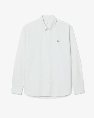 Camisa Oxford de Corte Regular de Rayas