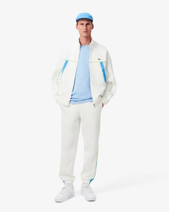 Men's Regular Fit Piqué Sweatpants