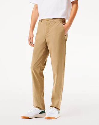 Pantalones para hombre slim fit de algodón elástico
