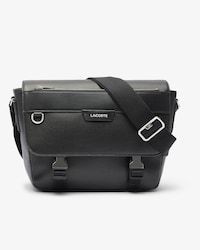 Ossian Flap Close Leather Satchel