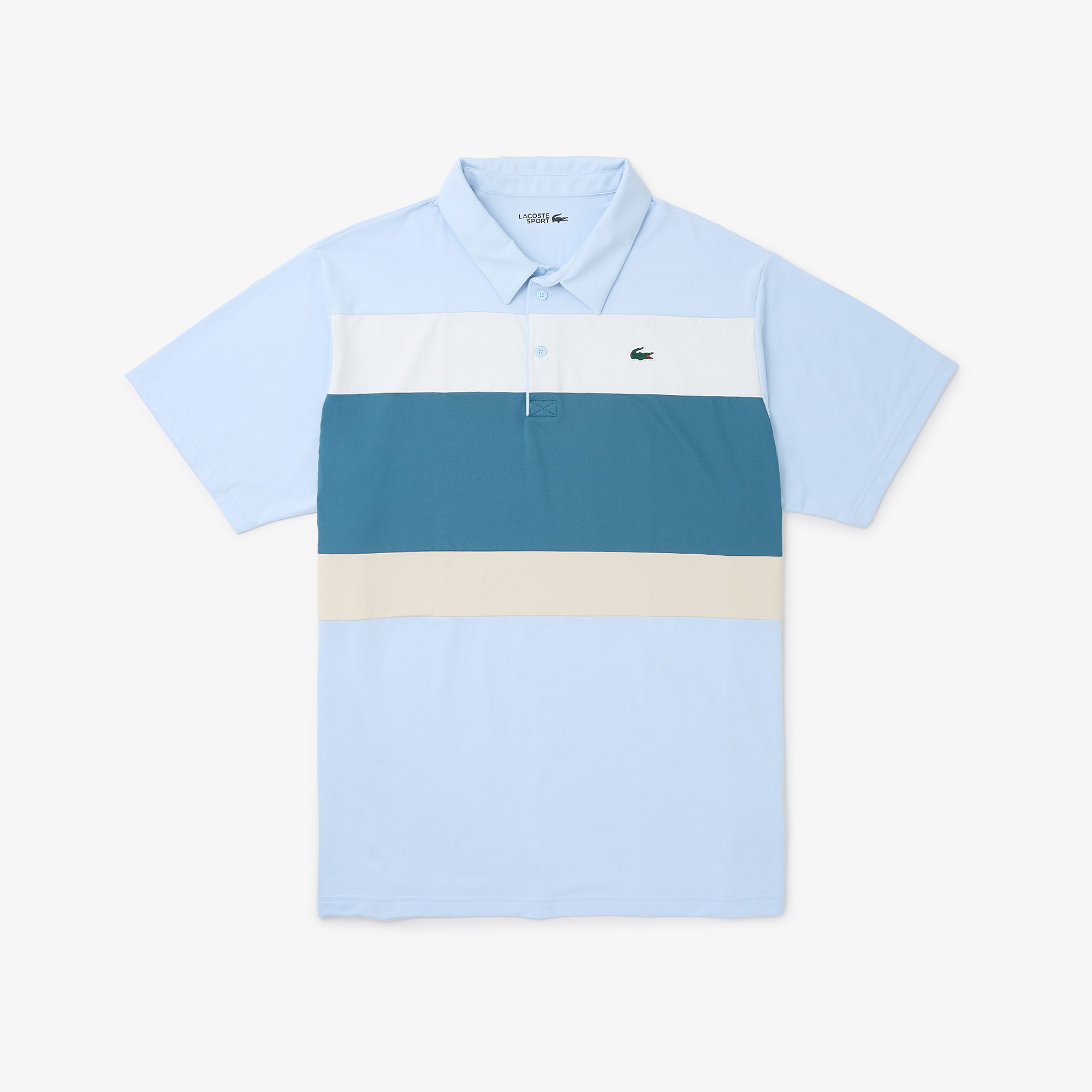 Lacoste Men's Big Fit Colorblock Polo - 2xl Big In Blue