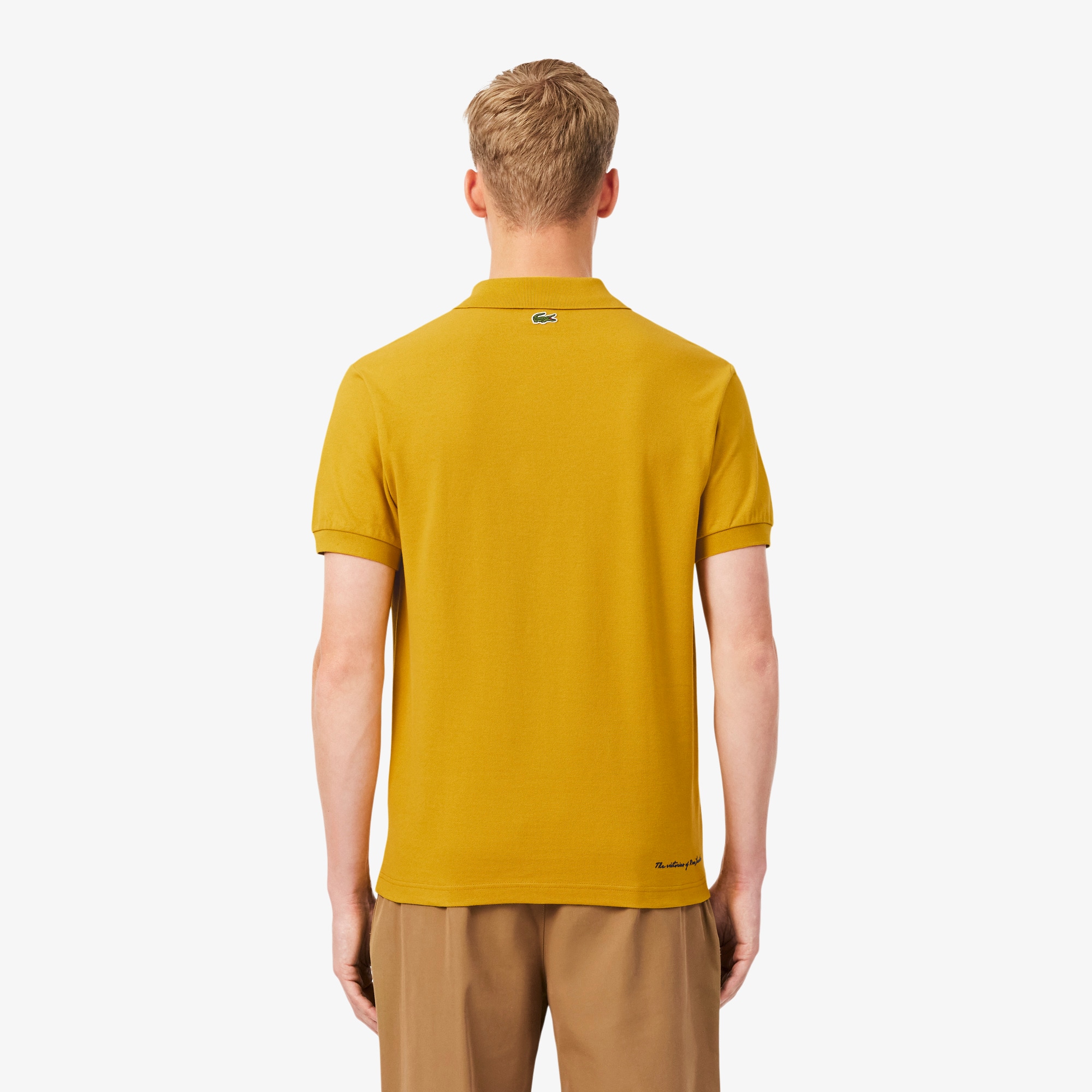 Classic Fit Printed Petit Piqué Polo Shirt