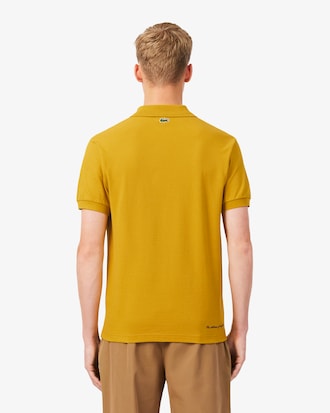 Classic Fit Printed Petit Piqu&eacute; Polo Shirt