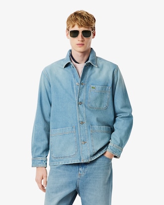 Men's Heavy Cotton Denim Overshirt