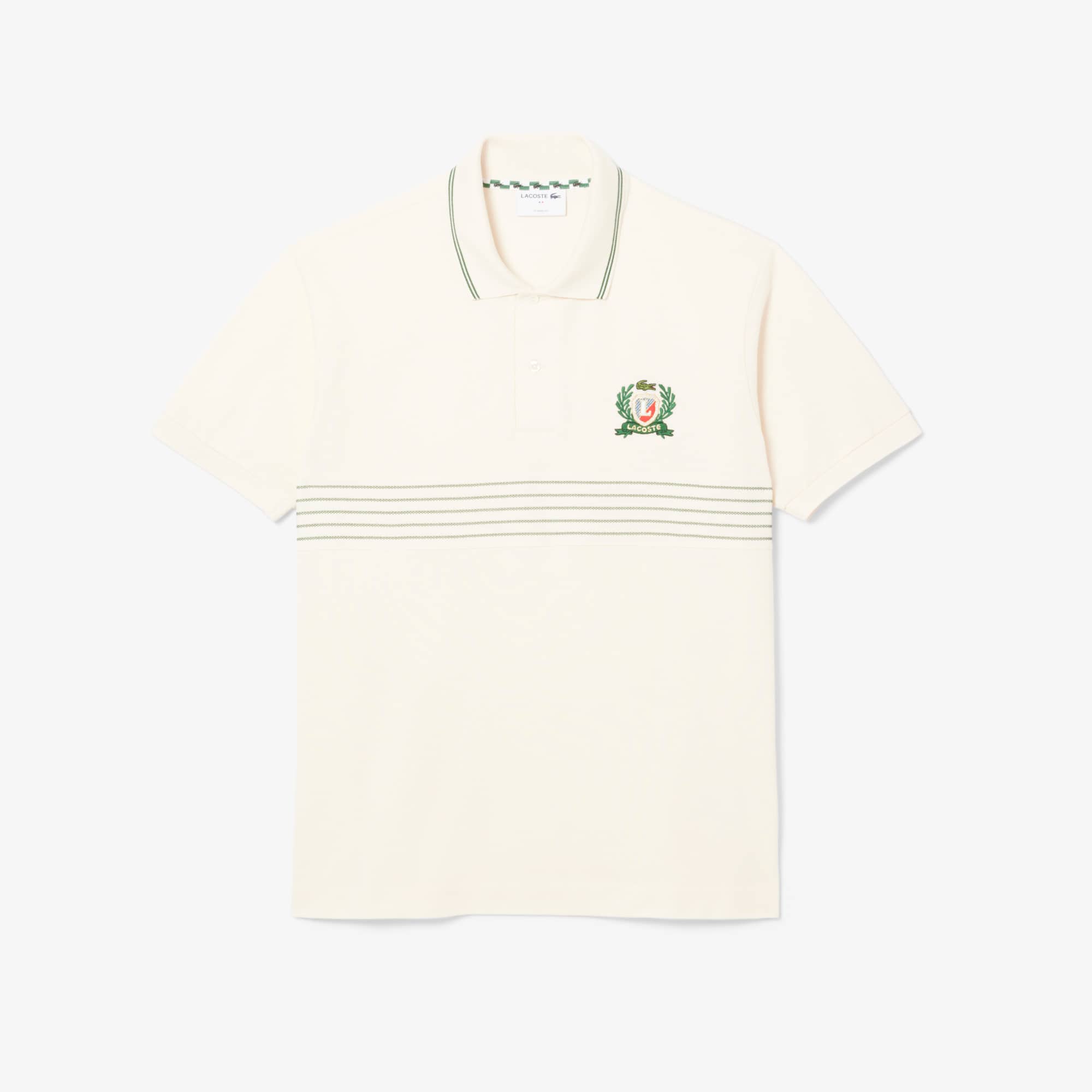 Men's Classic Fit L.12.12 Embroidered Shield Polo - Polo Shirts